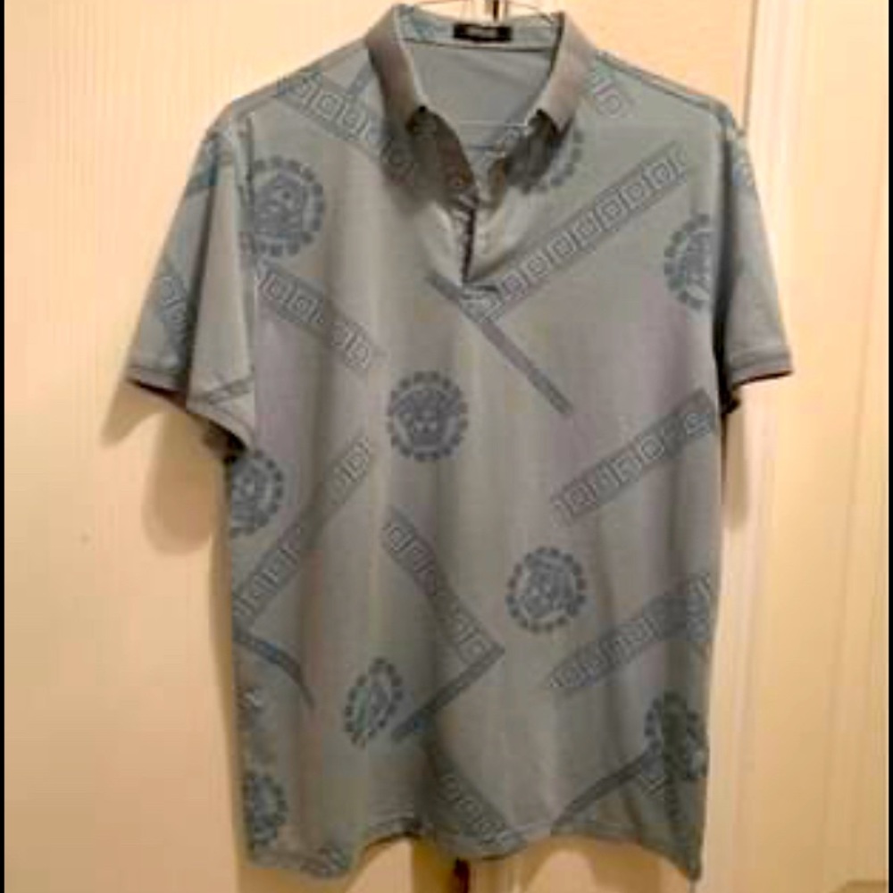 Versace polo shirt size medium men’s